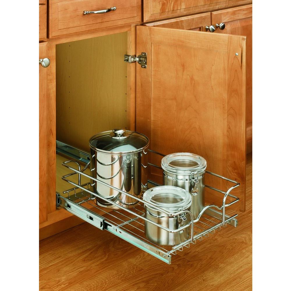 Rev A Shelf 7 In H X 1175 In W X 18 In D Base Cabinet Pull Out