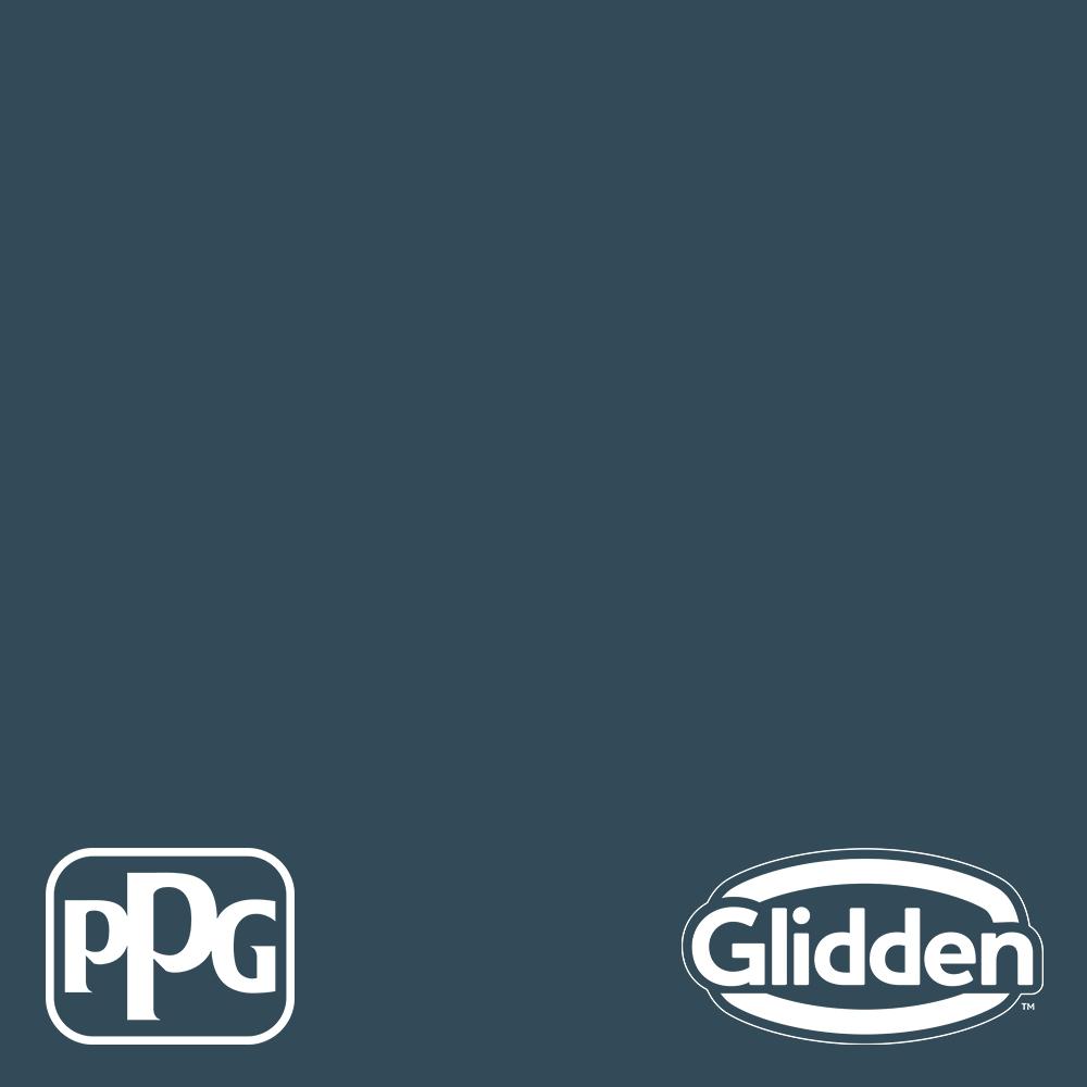 Glidden Essentials 1 Gal Ppg1153 7 Sailor S Coat Semi Gloss Exterior Paint Ppg1153 7ex 1sg