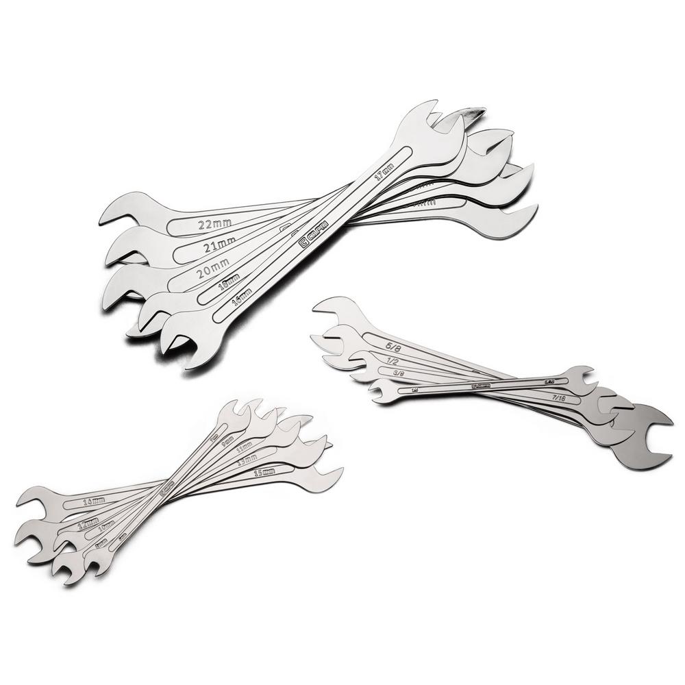 Metric Capri Tools 6 mm x 7 mm Super-Thin Open End Wrench