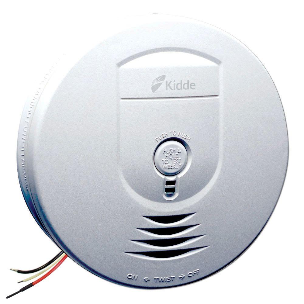 kidde hardwire smoke detector with 9v battery backup and ionization