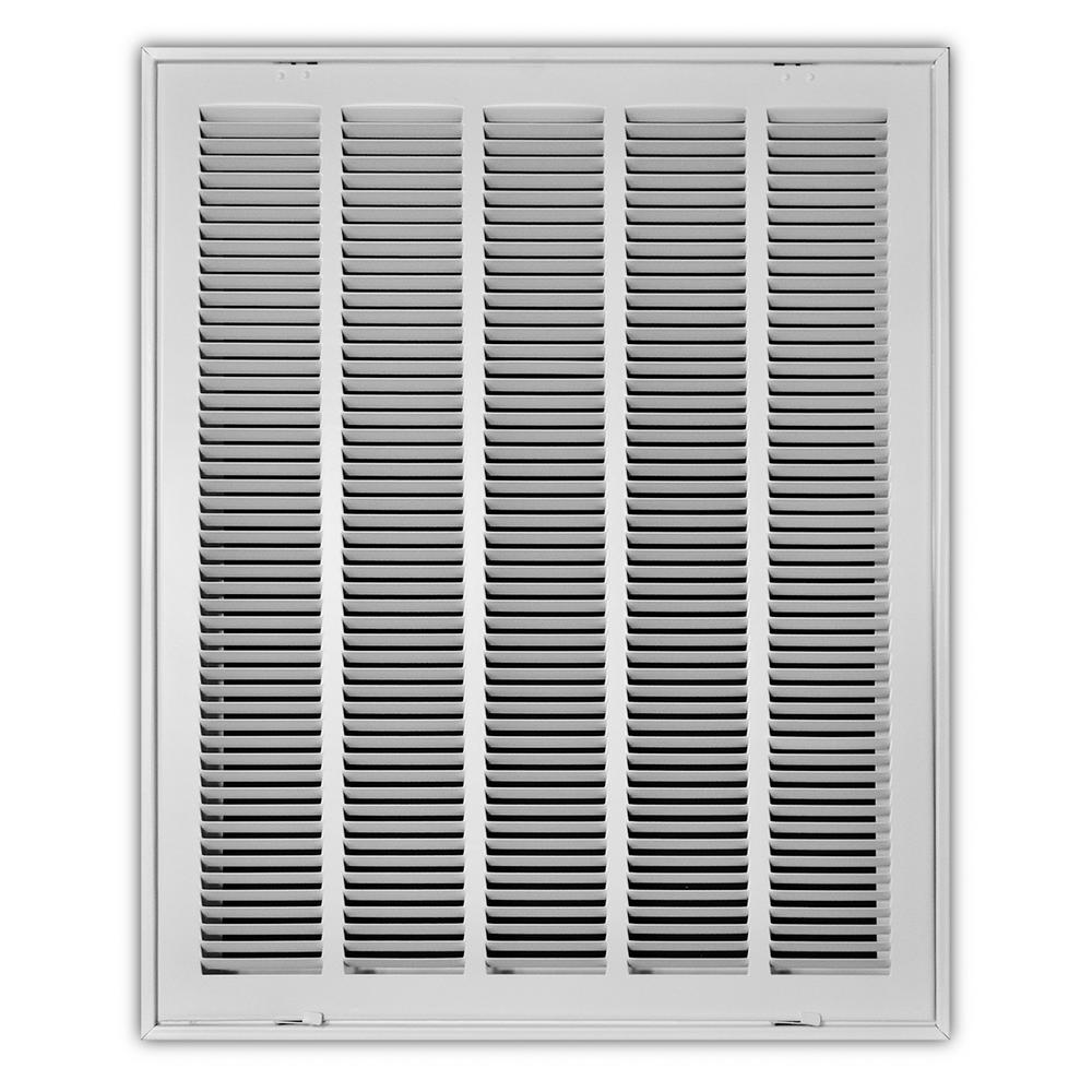 Everbilt 20 in. x 25 in. White Return Air Filter Grille