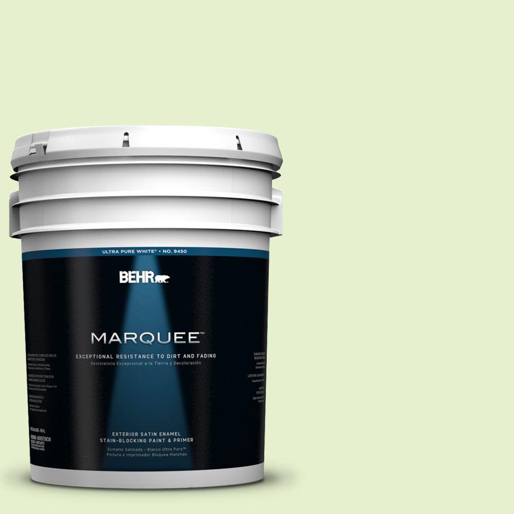 BEHR MARQUEE 5gal. 420C2 Water Sprout Satin Enamel Exterior Paint