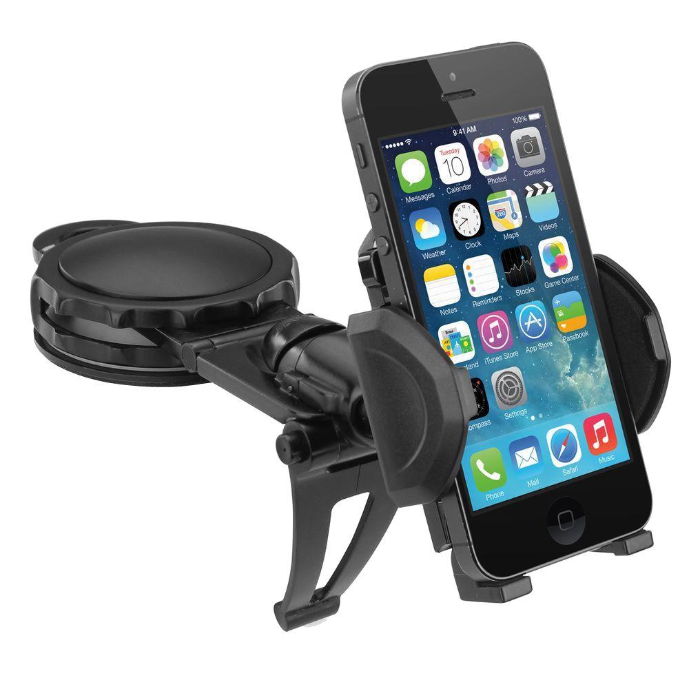 Macally Universal Fully Adjustable Car Dash Mount for Smartphones ...