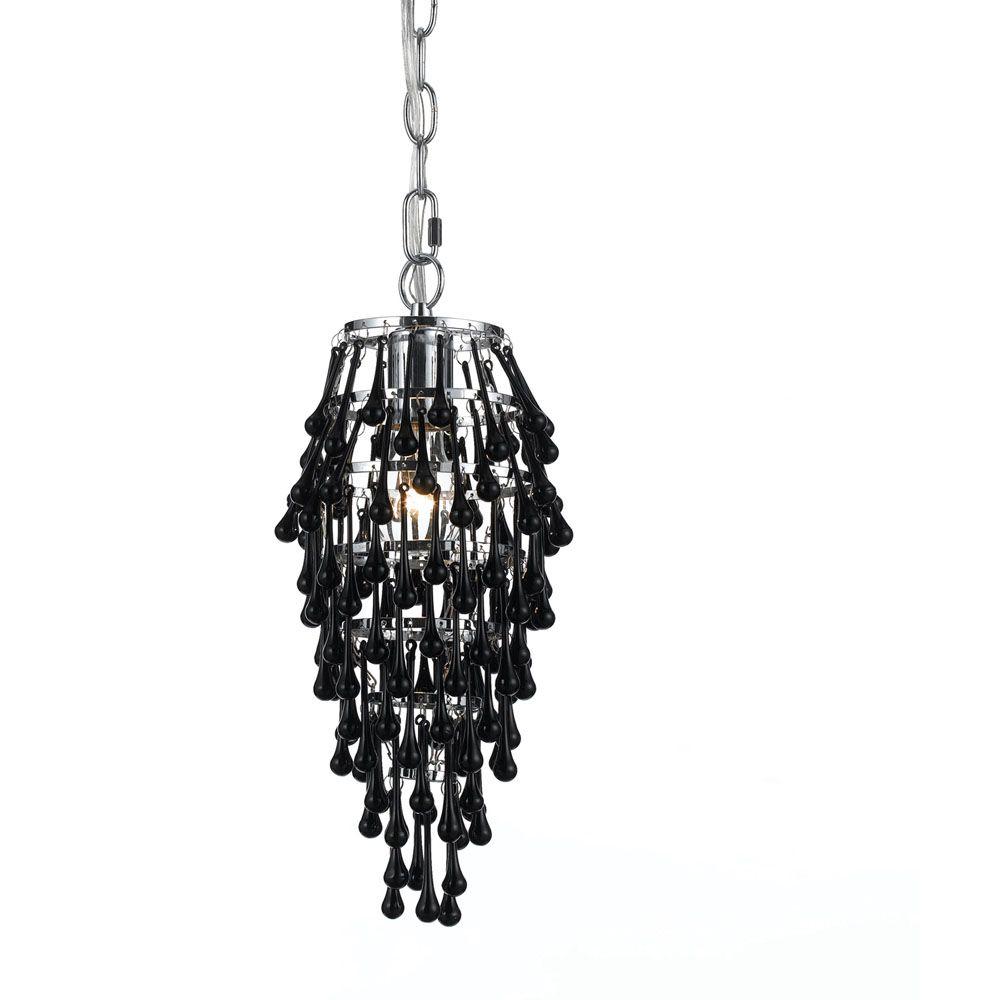 pewter teardrop mina table lamp