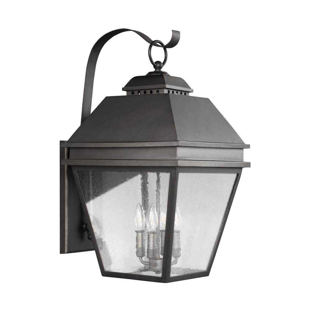 Feiss Herald 4 Light Antique Bronze Outdoor Wall Lantern Ol13503anbz Feiss Herald 4 Light Antique Bronze Outdoor Wall Lantern
