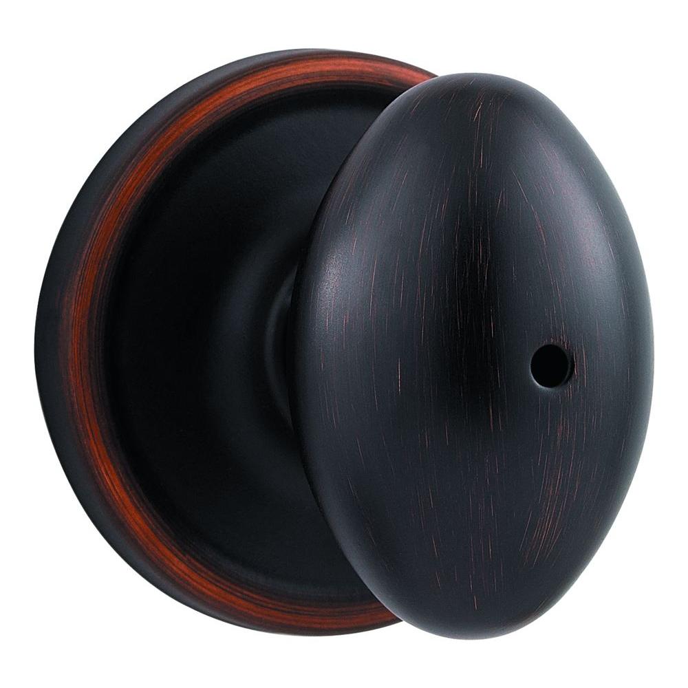 Kwikset Laurel Bronze Privacy Bed/Bath Door Knob730L 11P 6AL