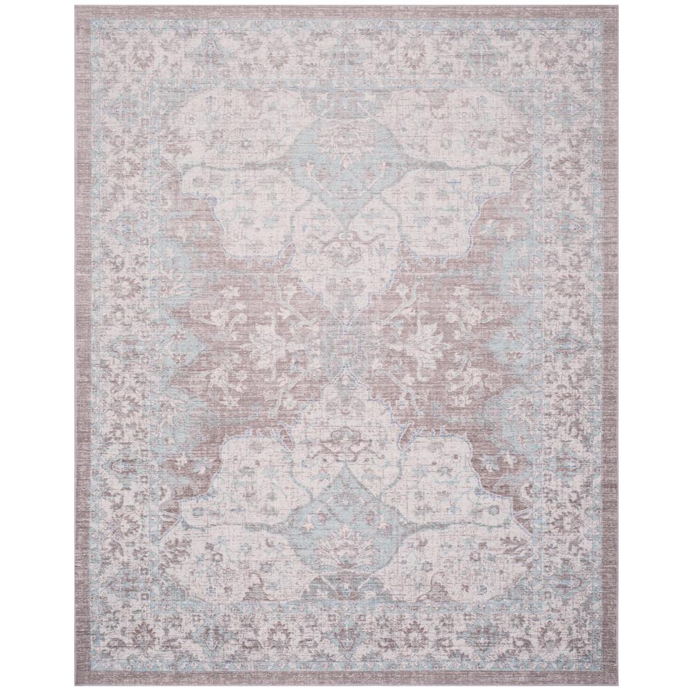 Safavieh Windsor Light Gray Aqua 8 Ft X 10 Area Rug