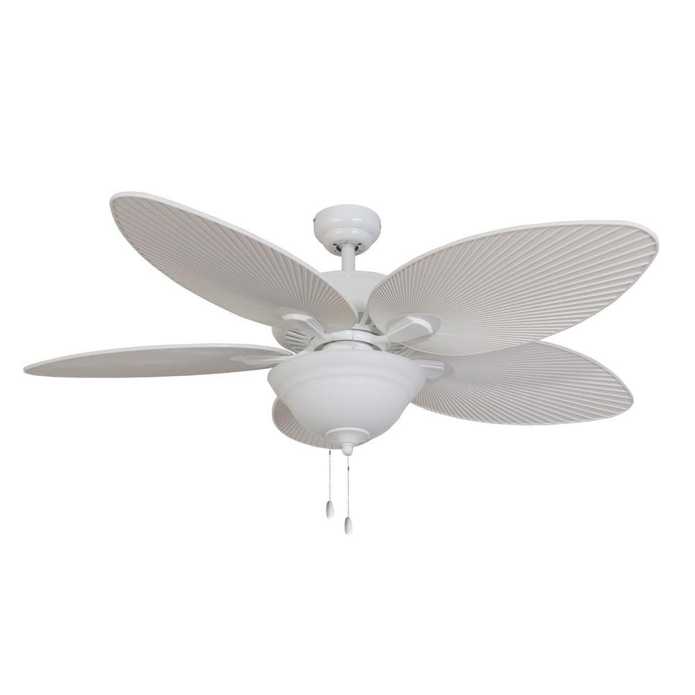 Sahara Fans Tortola 52 In White Ceiling Fan