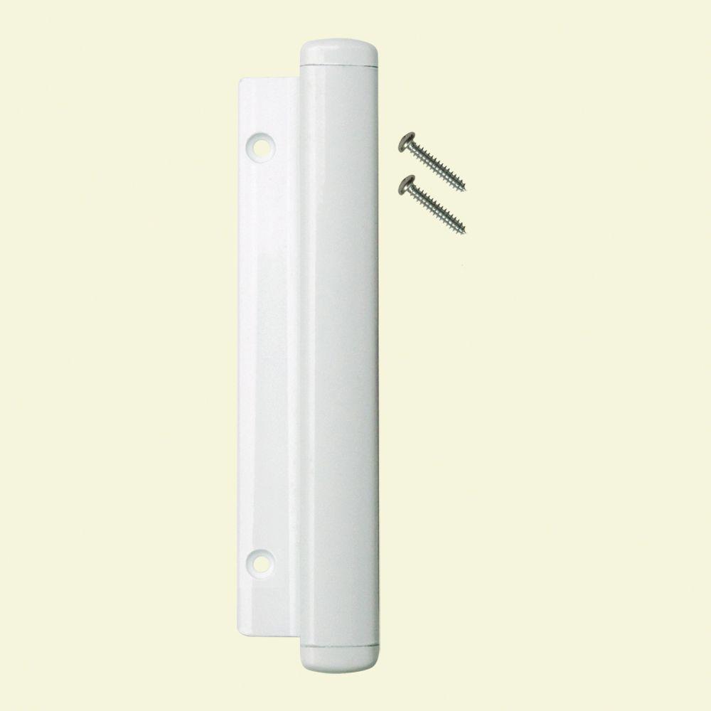 Lockit White Sliding Door Handle 200200200 The Home Depot