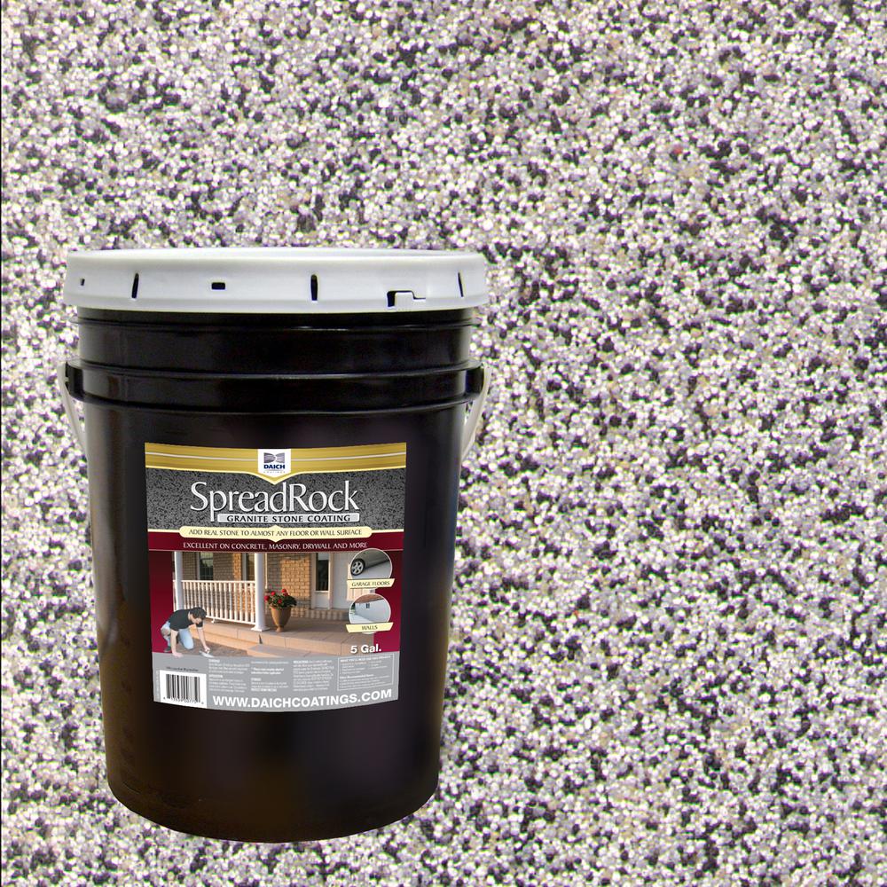 SpreadRock Granite Stone Coating 5 gal. Flint Gray Satin