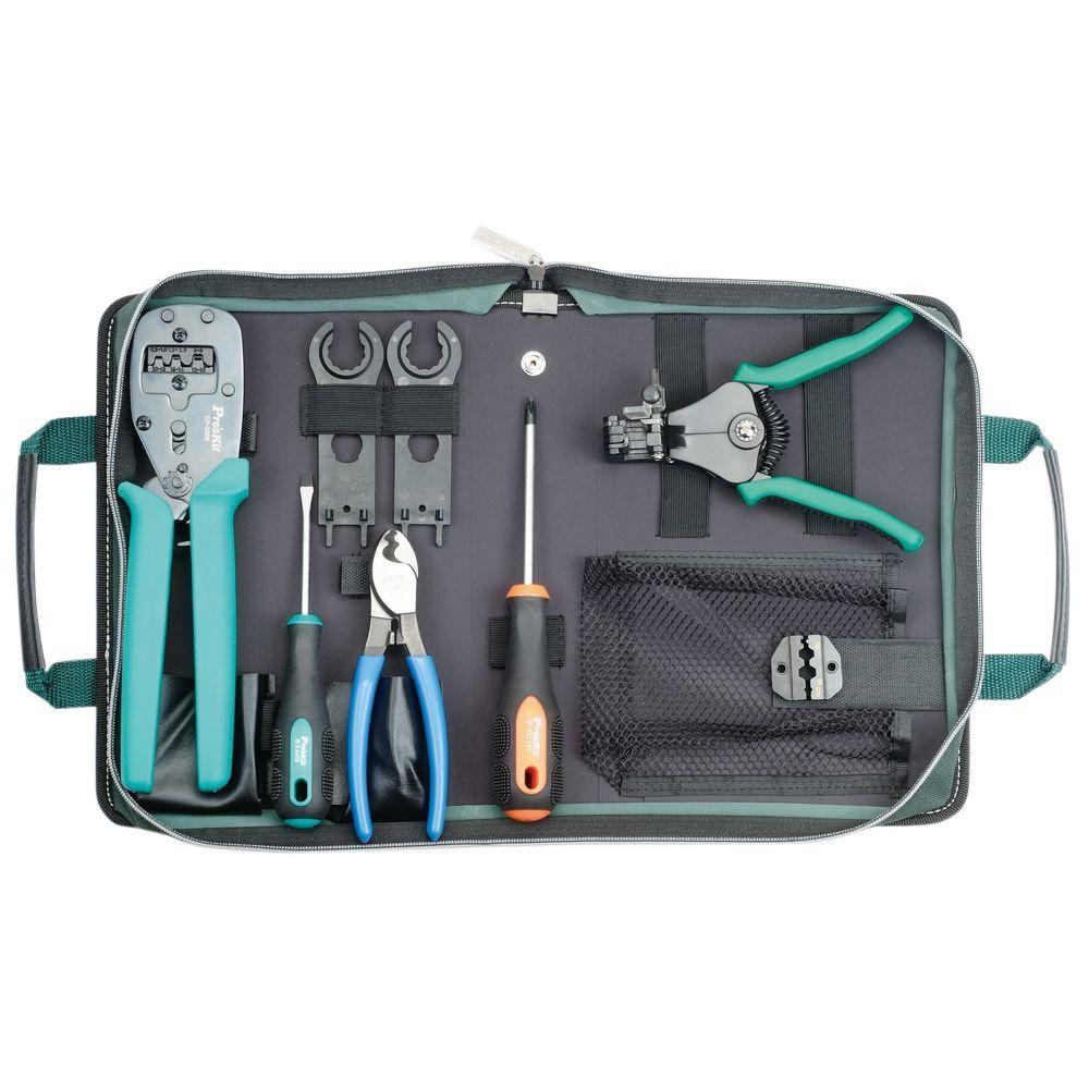 Pro'sKit MC3 and MC4 Solar Crimping Tool Kit (9-Piece)-PK-2061 - The ...