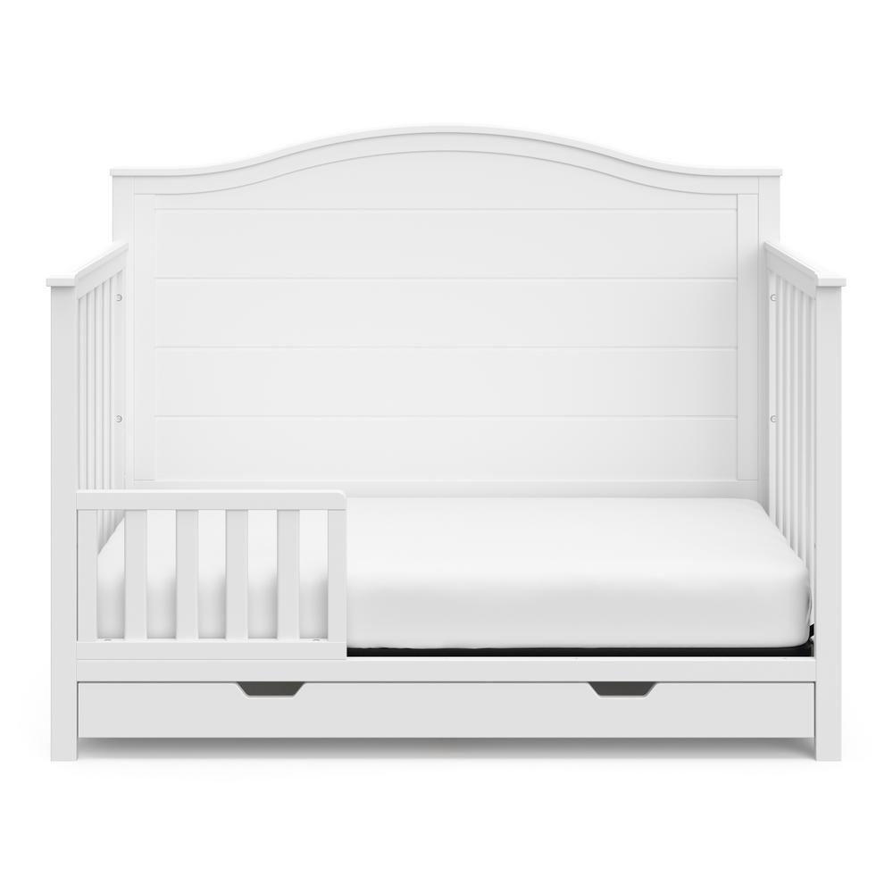 Storkcraft Moss White Convertible Crib With Drawer 04550 131 The