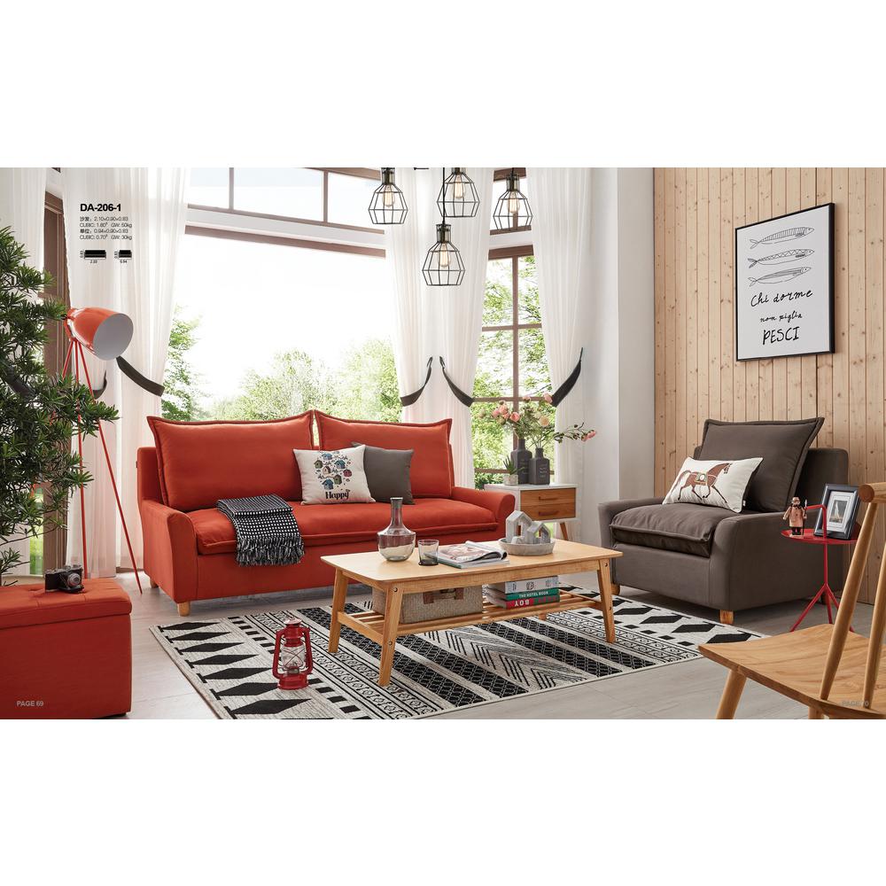 Boyel Living Accent Leisure Upholstered Arm Chair Single Sofa Living Room Furniture