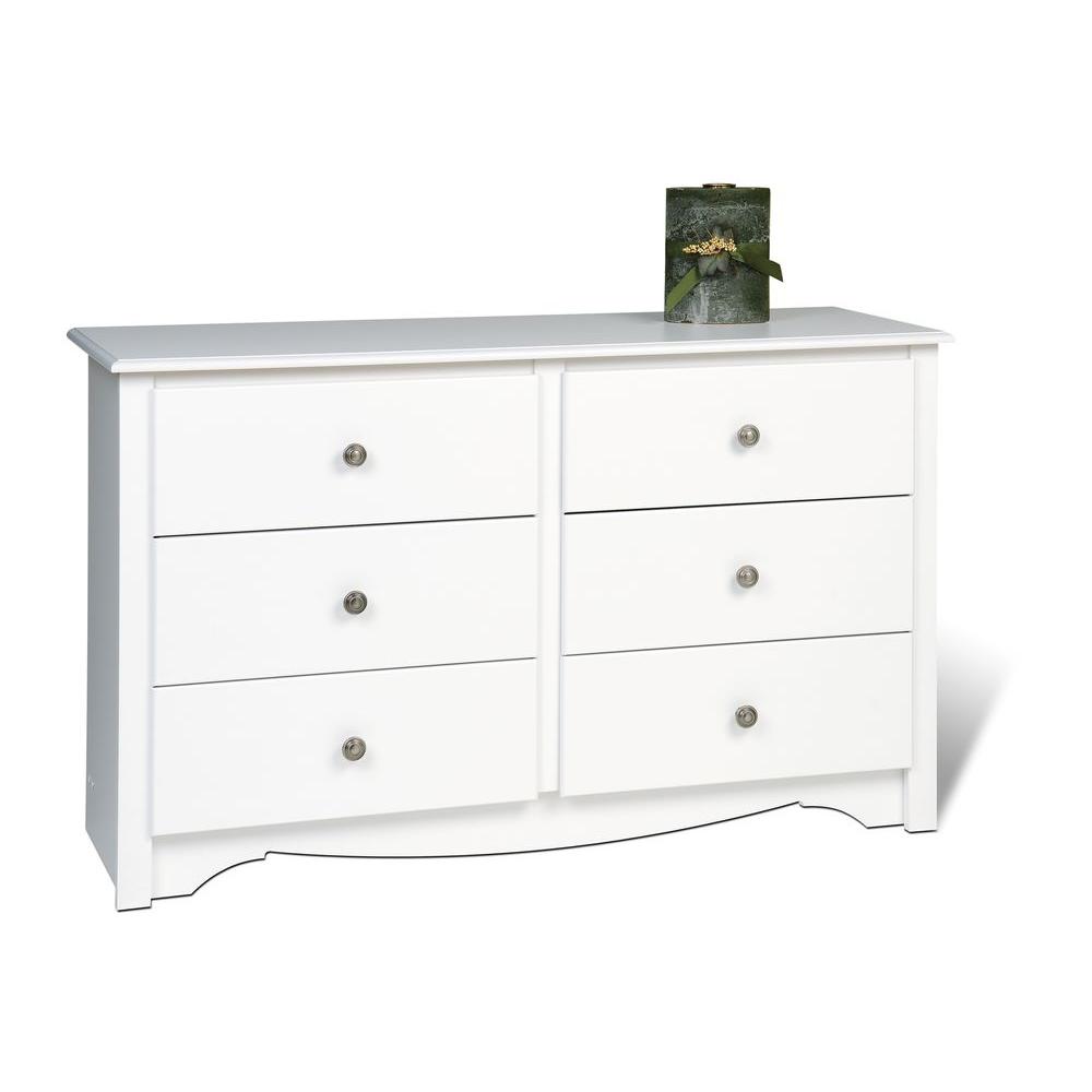 white children's dresser
