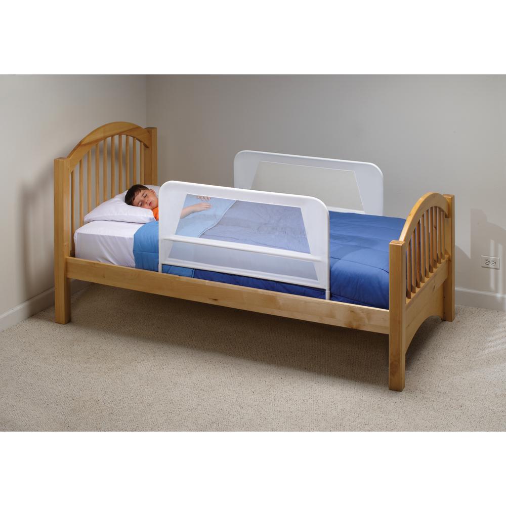 child bed with rails