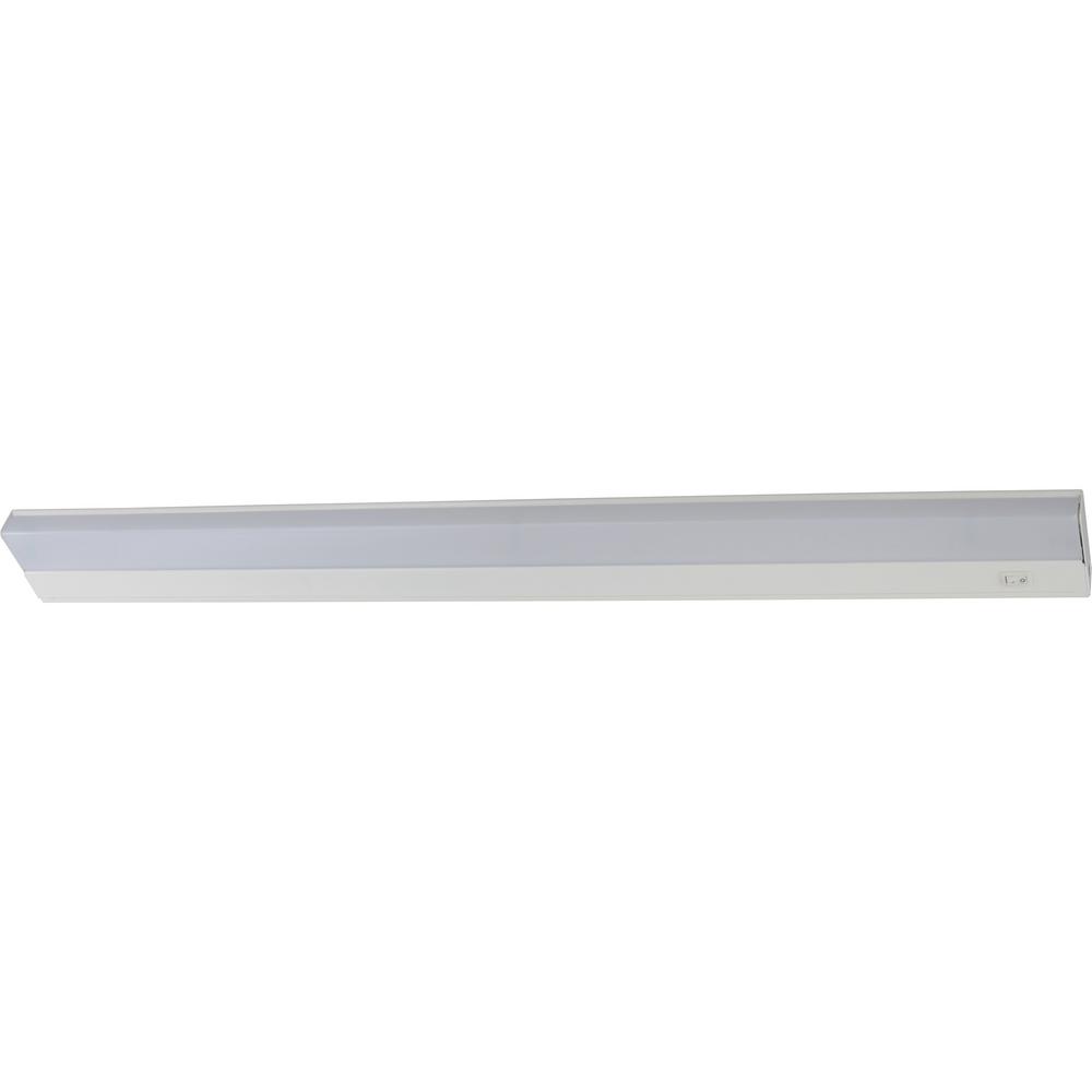 Volume Lighting 1 Light Integrated Led Indoor White Linear Under
