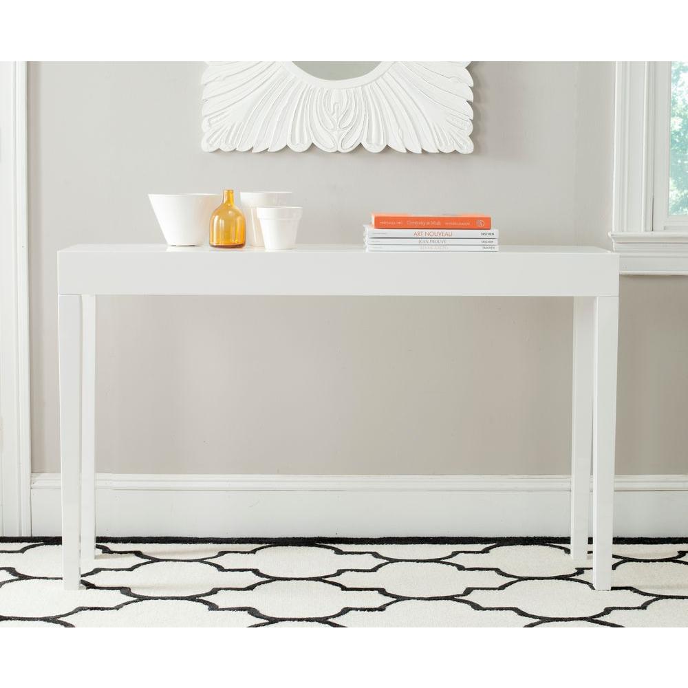 White Safavieh Console Tables Fox4204a 64 1000 