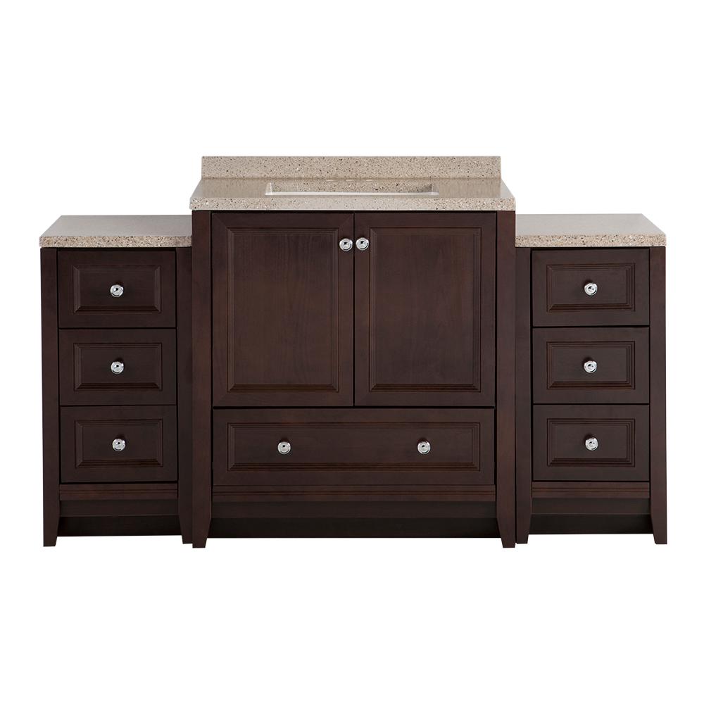 Glacier Bay Delridge Bath Suite with 31 in. W Bathroom Vanity, Vanity