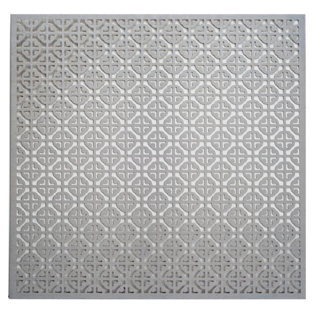 MD Building Products 1 ft. x 1 ft. Mosaic Aluminum Sheet57542 The