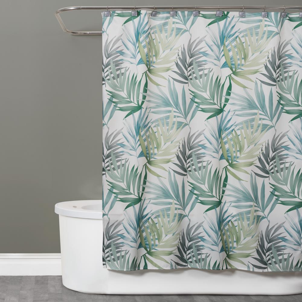 Saay Knight Maui 72 In Shower Curtain Multi Color Saay Knight Maui 72 In Shower Curtain Multi Color