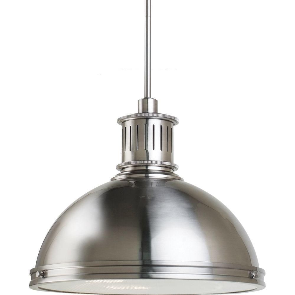 Brushed Nickel Pendant Light