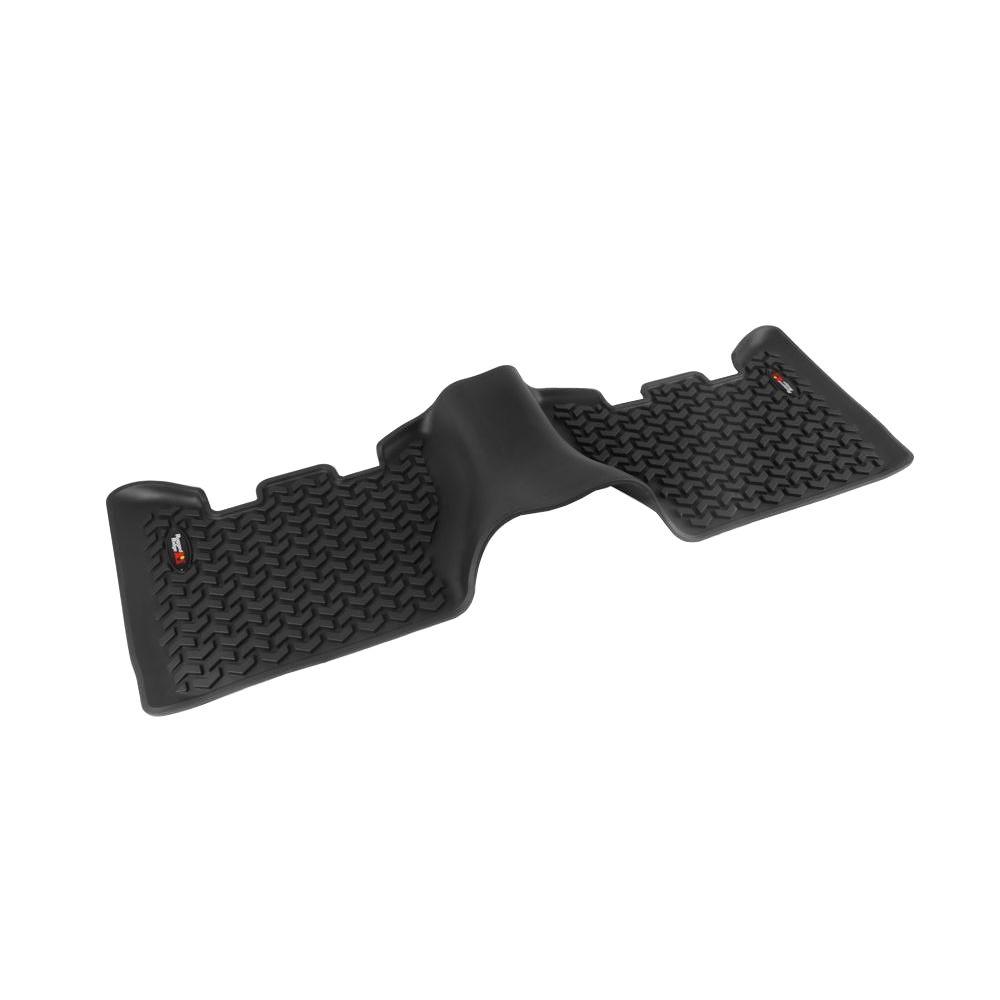 Rugged Ridge Floor Liner Rear 1 Piece Black 1993 1998 Jeep Gr And