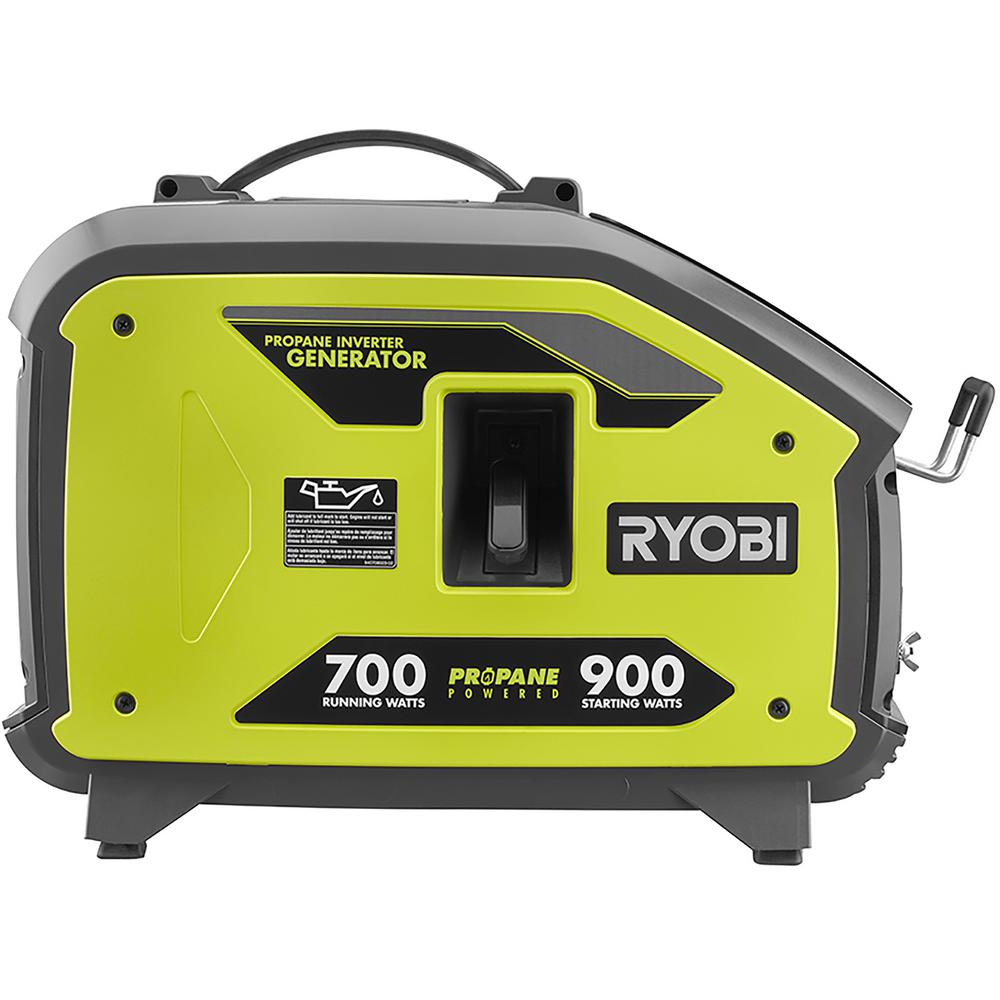 Ryobi 900-Watt Propane Powered Inverter Generator Outdoor  