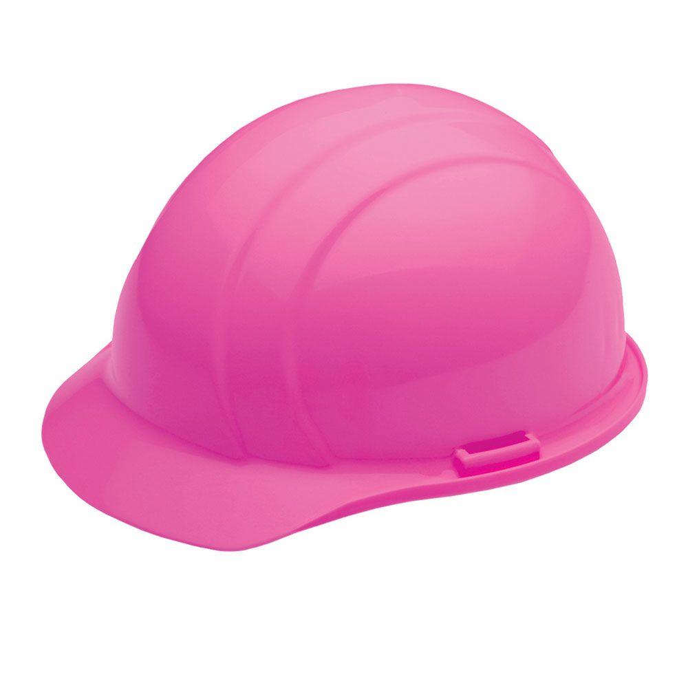 pink hard hat