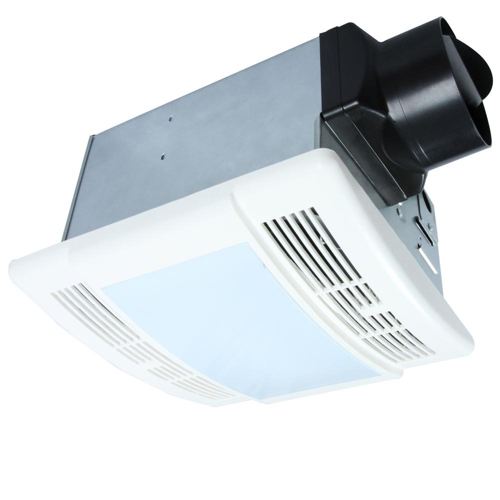 Akicon 90 CFM Ceiling Bathroom Exhaust Fan with LED Light