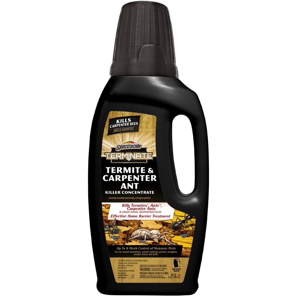 Spectracide Terminate 32 Oz Concentrate Termite And Carpenter Ant Concentrate Termite And Carpenter Ant