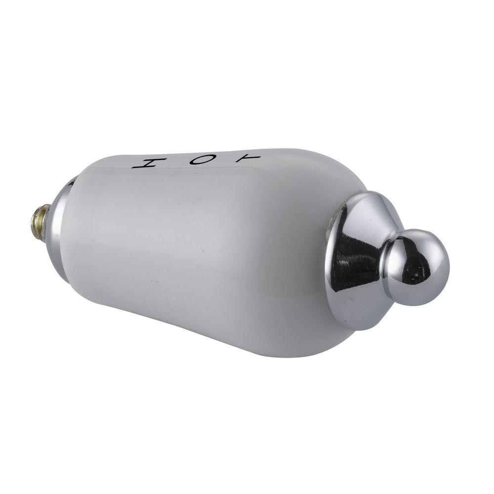 Glacier Bay Teapot Porcelain Lever Handle Kit, Chrome HotRP90021