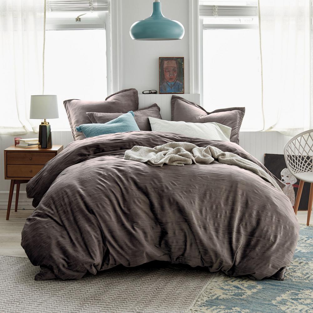 Cstudio Home By The Company Store Easton Velvet 2 Piece Cotton