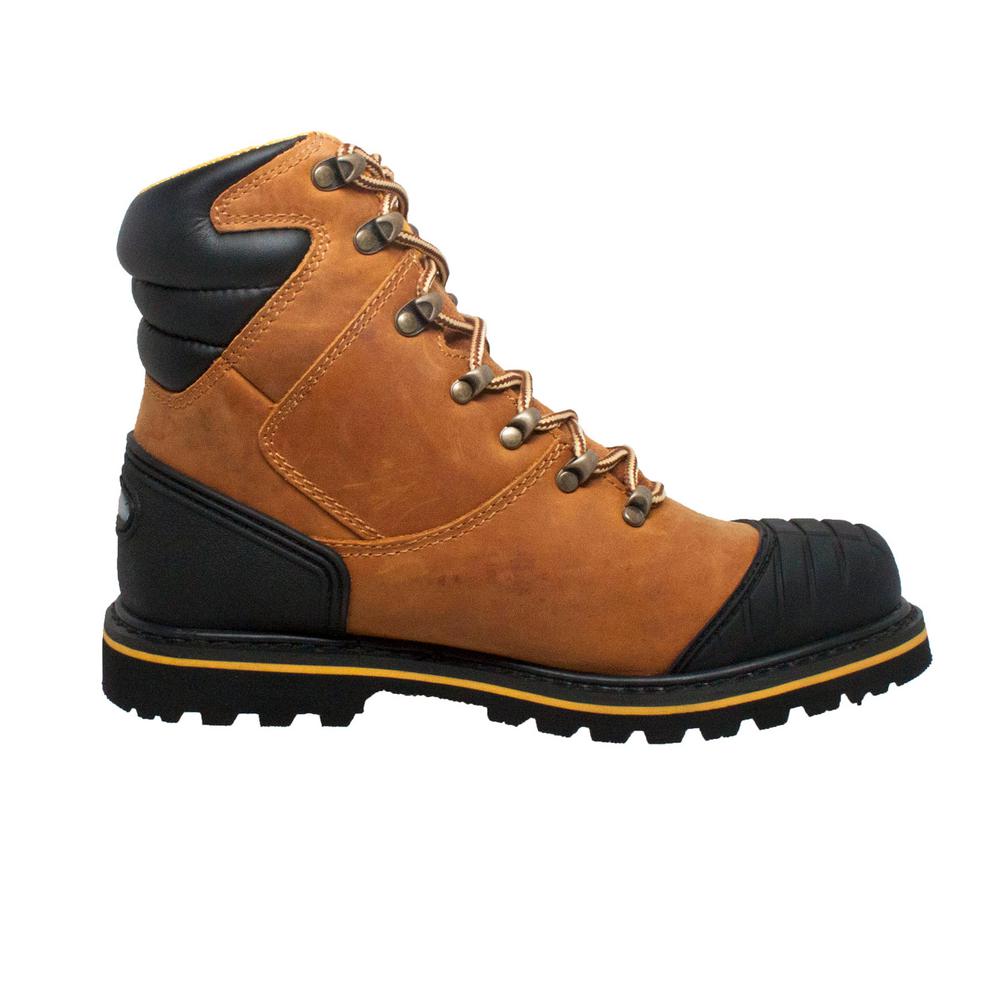 AdTec Men's 7'' Work Boots - Steel Toe 