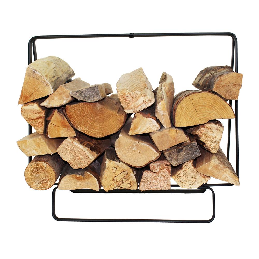 Pleasant Hearth 4 ft. Heavy Duty Firewood RackLS93248 The Home Depot