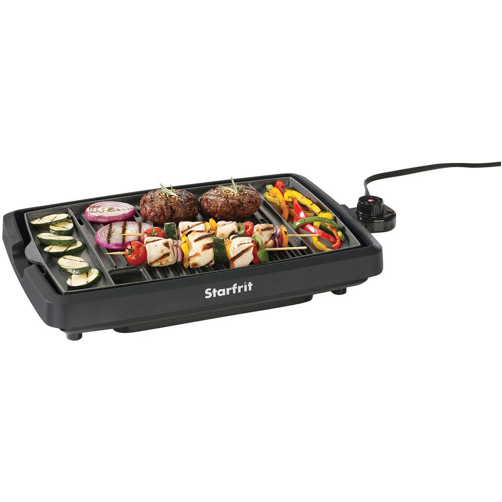 Starfrit Black Smokeless Electric BBQ Indoor Grill0244140030000