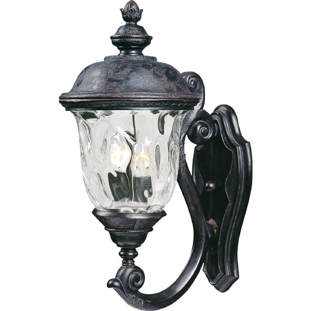 Maxim Lighting Carriage House DC 1Light Oriental Bronze Outdoor Wall