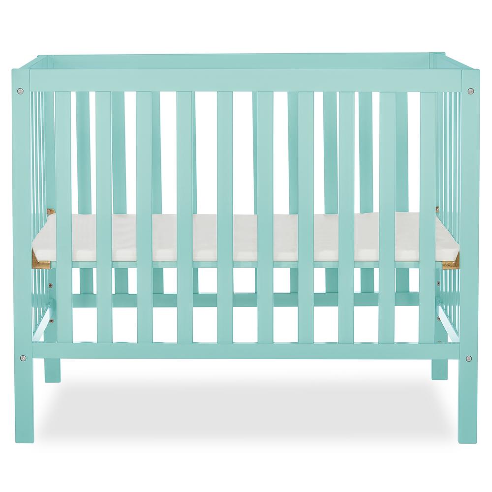 teal crib