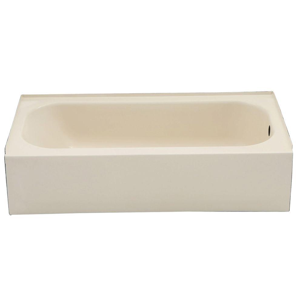 Bootz Industries Bootzcast 5 ft. Right Drain Soaking Tub in Bone011