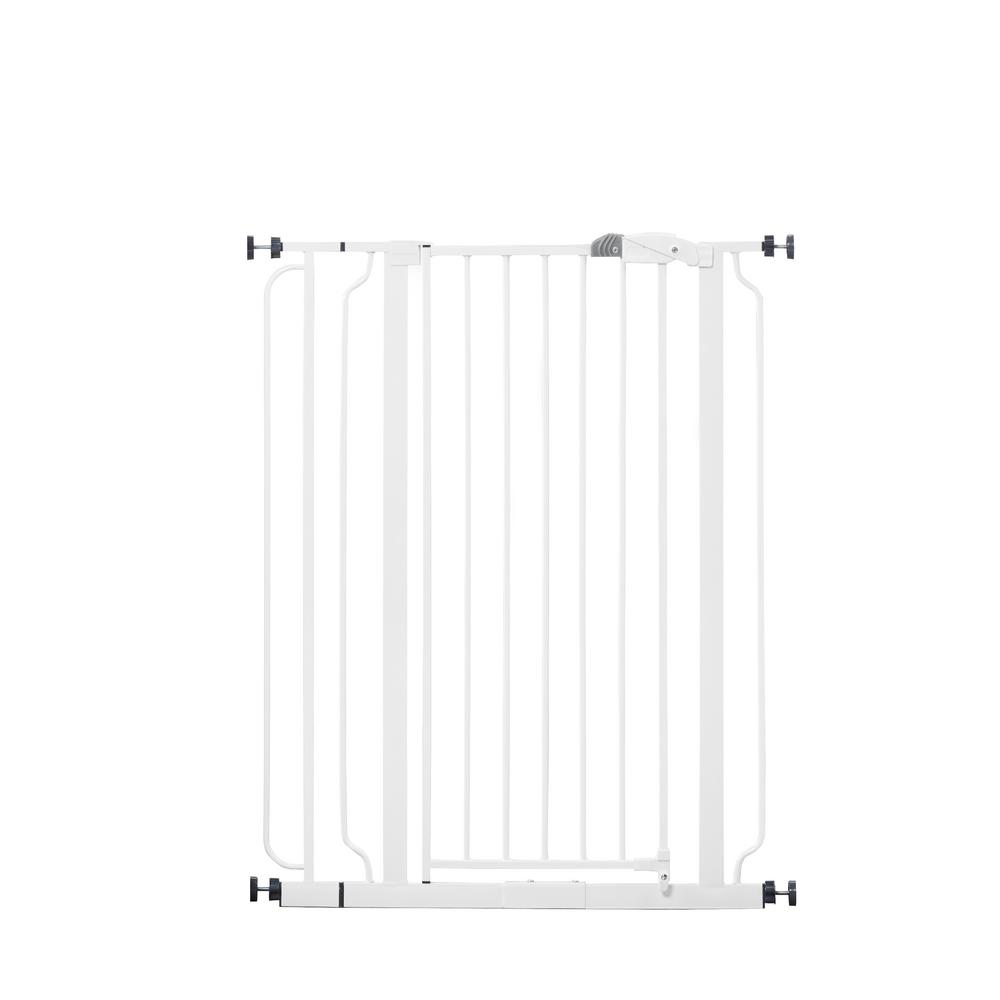 regalo extra tall baby gate with walk through door