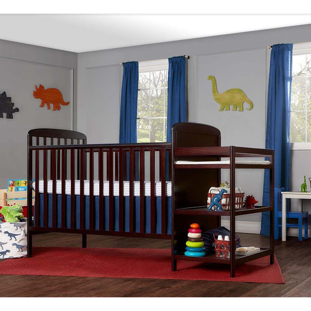 Dream On Me Anna 4 In 1 Full Size Crib And Changing Table Combo