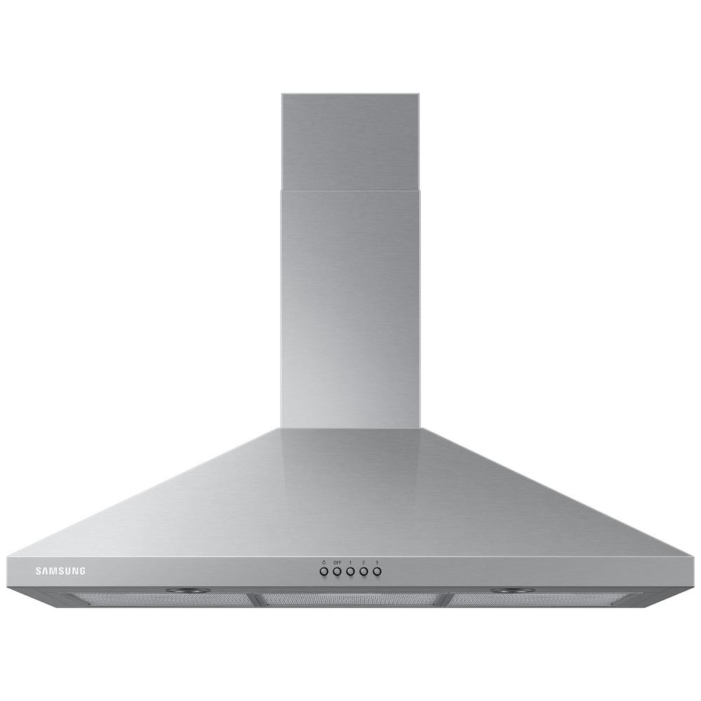 Samsung 36 in. Wall Mount Range Hood with LED Lighting in Stainless