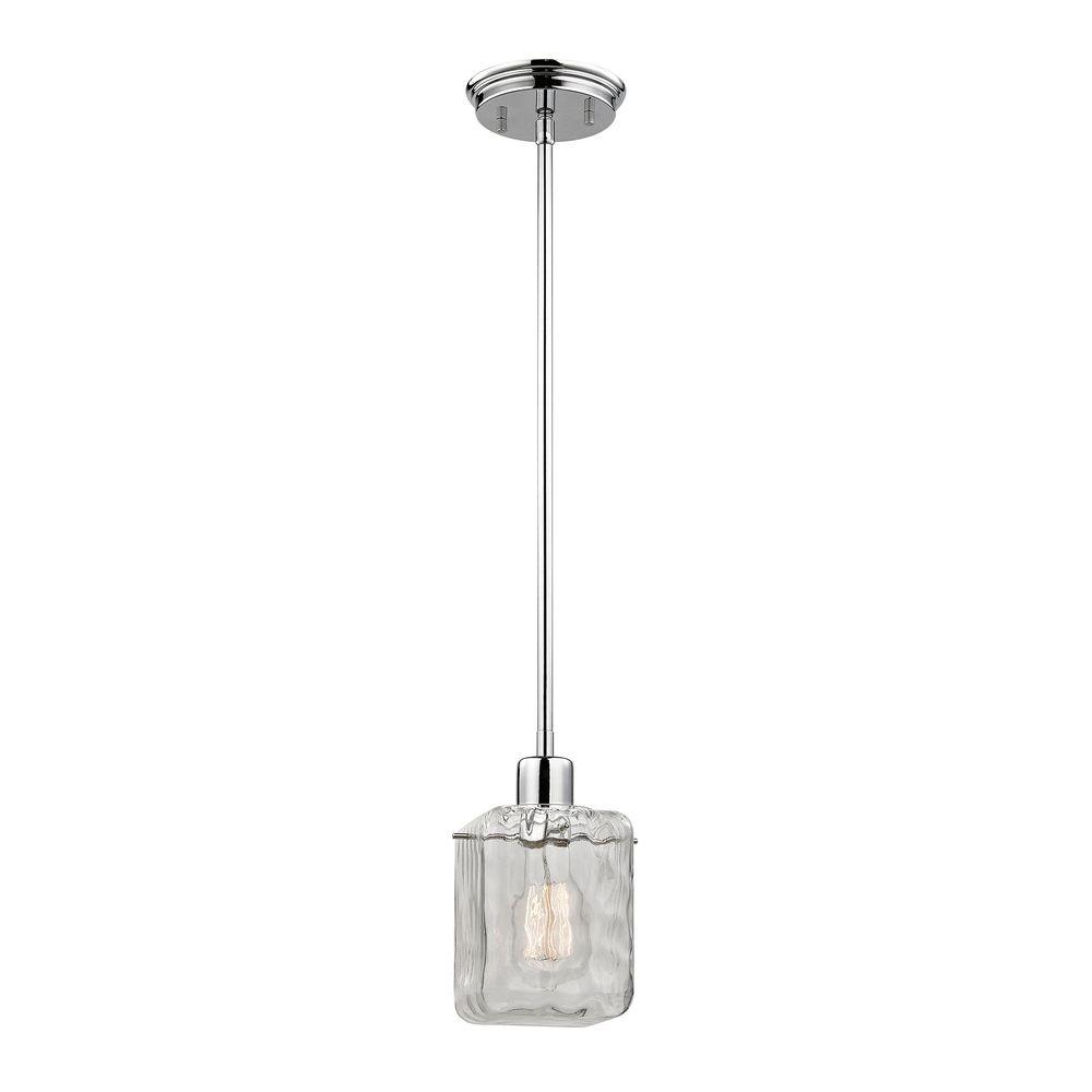  Home  Decorators  Collection 1 Light  Polished Chrome Pendant  