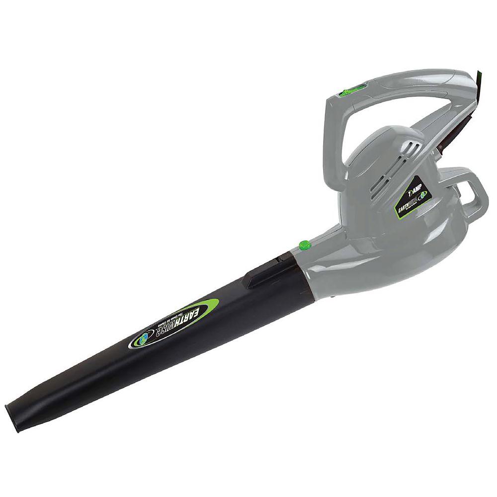 Earthwise 200 MPH 180 CFM Electric 7.0 Amp Leaf Blower SweeperBLR20070