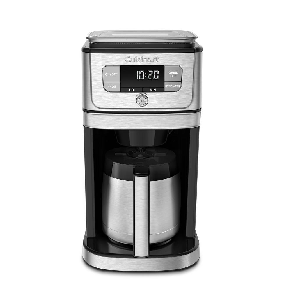Cuisinart Burr Grind And Brew 10 Cup Stainless Steel Drip Coffee