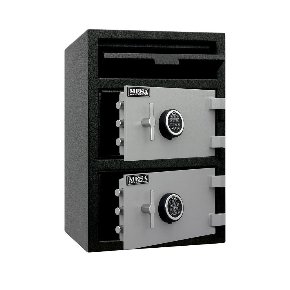 MESA 3.6 cu. ft. All Steel Depository Safe with Two Electronic Locks in