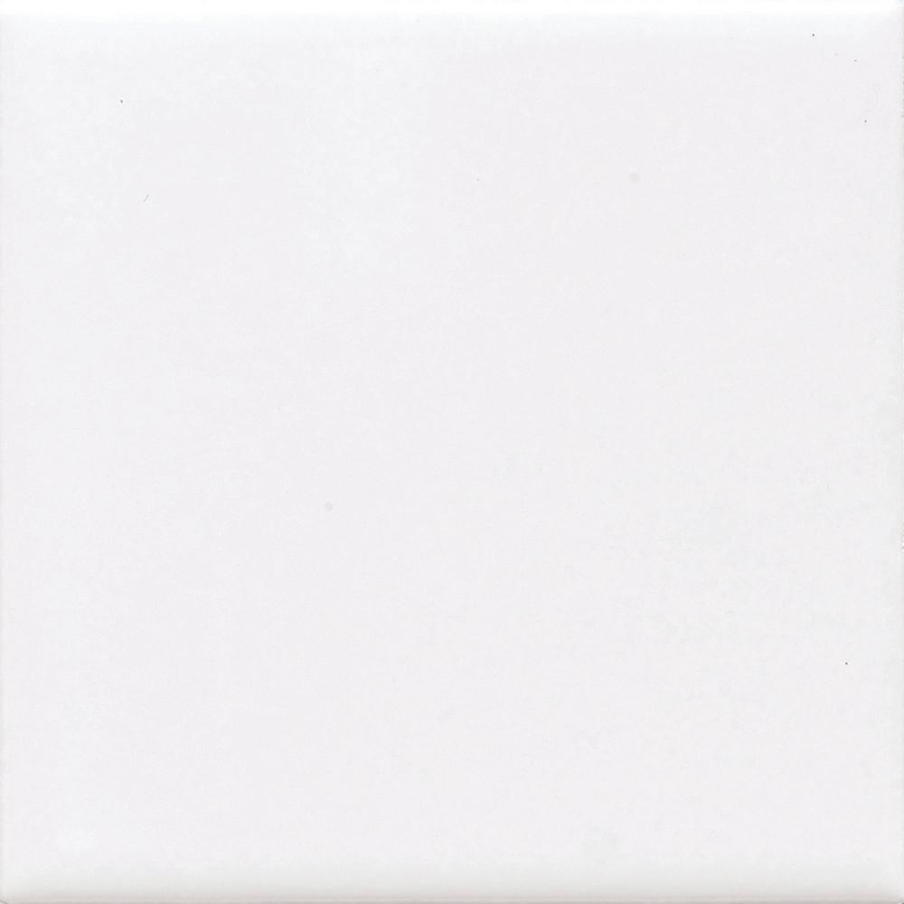 Daltile Finesse Bright White 4 in x 4 in Ceramic Wall 