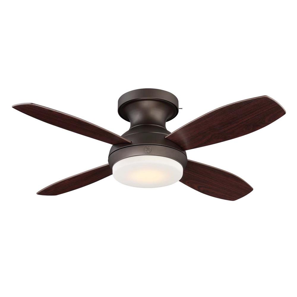 Hampton Bay Hawkins 44 in. Indoor Tarnished Bronze Ceiling Fan with