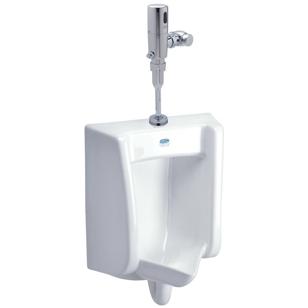 Zurn OmniFlow 0.125 GPF to 1.0 GPF Urinal in WhiteZ5755U The Home
