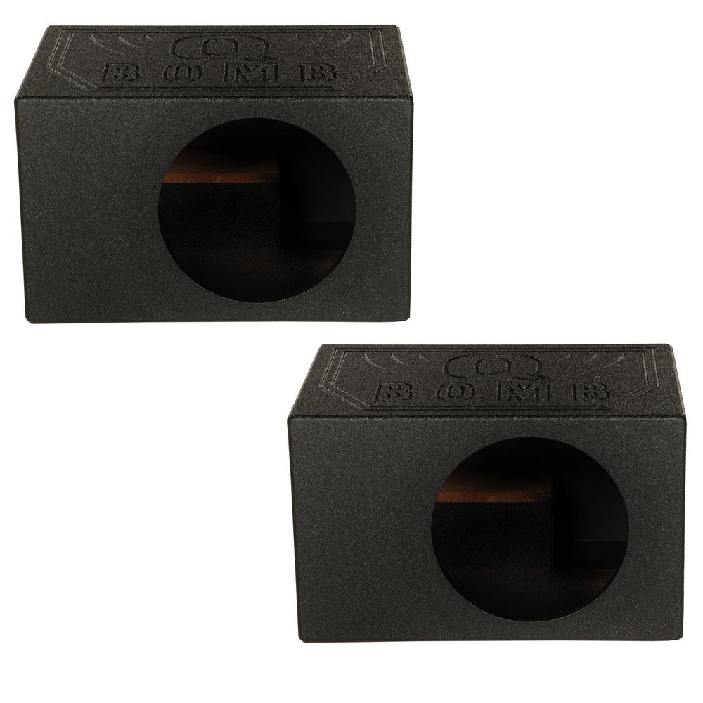 qbomb 8 inch subwoofer box