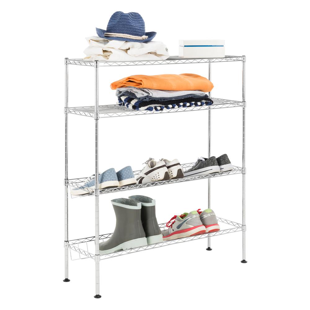 Adjustable Shelves Shoe Racks Shoe Storage The Home Depot